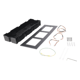 Base de 3 Espacios para EMPOTRAR Módulos de Videoporteros Hikvision