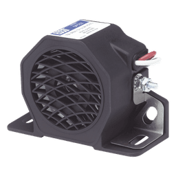 Alarma de reversa y doble tono, 12-24 Vcc, 102 dBA