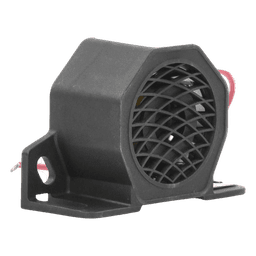 Alarma de reversa y doble tono, 12-24 Vcc, 102 dBA