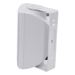 Altavoz de Pared de 2 vías | Woofer 4in + 1.5in | 2.5W - 20W | Para Sistemas 70/100V y 8 ohms | Material ABS | Rejilla y Bracket de Metal | Color Blanco
