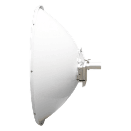 Antena Direccional de Alto Rendimiento/ Parábola profunda para mayor aislamiento al ruido  / 3 ft / 4.9 a 6.1 GHz / Ganancia de 32.1 ± 1 dBi / Soporte de acero inoxidable / polaridad en 90 ° y 45 ° / Incluye montaje.