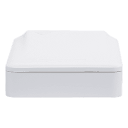 Caja Terminal de Fibra Óptica (Roseta) con 2 Acopladores SC/APC, Blanca