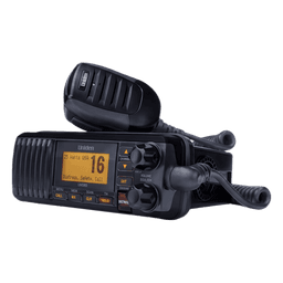 Radio Móvil Marino VHF / 25W / IPX4 / DSC Clase D con GPS / Pantalla LCD / Negro