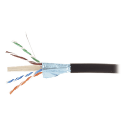 Cable Blindado F/UTP Cat6A / 23 AWG / Gel Bloqueador de Agua / Exterior / Enterrado Directo / 305 m (1000 pies)