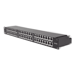 Panel de Parcheo de Impacto (110) Blindado de 48 Puertos Cat6A