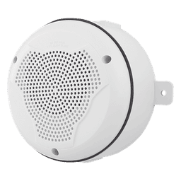 Bocina para exterior de montaje en techo color blanco