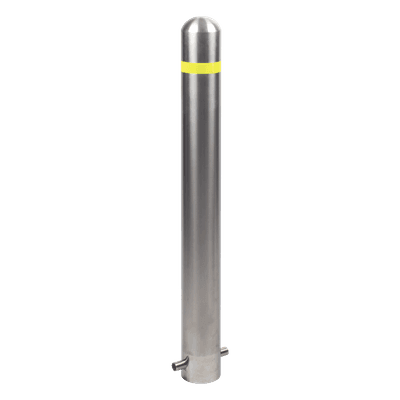Bolardo Fijo de Acero Inoxidable de 900 mm de Altura 