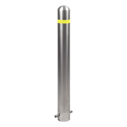 Bolardo Fijo de Acero Inoxidable de 900 mm de Altura 