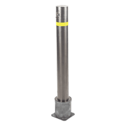 Bolardo Desmontable de Acero Inoxidable  de 900 mm de Altura /  Ideal para aplicaciones de delimitaciones vehiculares y peatonales 