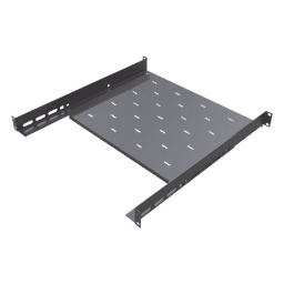 Charola para Gabinetes y Racks de Pared de 4 puntos de Fijación, Profundidad Ajustable de 347 a 489 mm