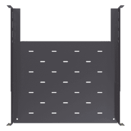 Charola para Gabinetes y Racks de Pared de 4 puntos de Fijación, Profundidad Ajustable de 347 a 489 mm