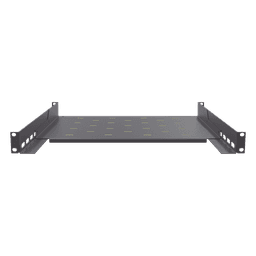 Charola para Gabinetes y Racks de Pared de 4 puntos de Fijación, Profundidad Ajustable de 347 a 489 mm