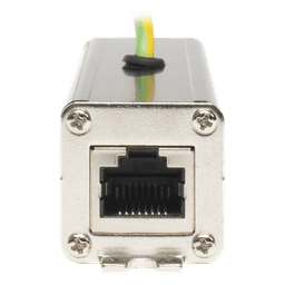 Protector contra sobretensiones / 10Gbps / PoE++ 90W / 10kA / RJ45 blindado / Carril DIN