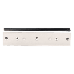 Montaje en "U" para Puertas de Vidrio /1/2" de Grosor/  Uso con chapas de 600 y 750 lbs / Ajuste por Opresores