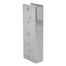 Montaje "U" para Puertas de Vidrio/ 3/4" de Grosor/ Para Chapas Magnéticas de 1200 lbs./ Ajuste por Opresores