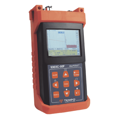 OTDR para Pruebas en Enlaces de Fibra Óptica, Lambdas 1310/1550/1625 nm / Prueba Fibra Viva