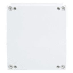 Gabinete de Poliéster IP65 Uso en Intemperie (250 x 300 x 140 mm) con Placa Trasera Interior de Plástico (Incluye Chapa y Llave).