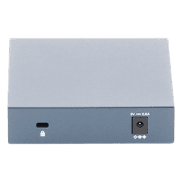 Switch de escritorio Gigabit de 5 puertos 10/100/1000Mbps, carcasa metálica 