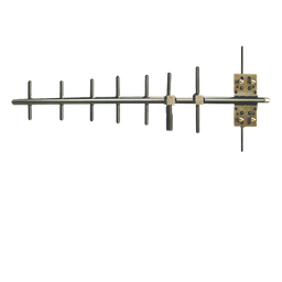 Antena Base Direccional,  890-960 Mhz, 10 dB de ganancia. Soporta vientos de hasta 258 Km/h, Conector N Hembra