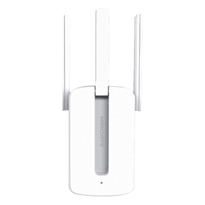 Repetidor / Extensor de Cobertura WiFi N / MU-MISO / 300 Mbps 2.4 GHz / 3 antenas externas / Botón WPS