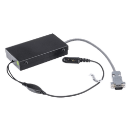 Interfaz de conexión para radio Kenwood y sistemas PoC / Compatible con radio TE320 / Gabinete metálico / Conector DB15