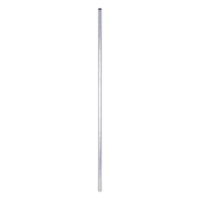 Poste de Esquina / Tubo Galvanizado G60 / 1.20 m (3.9 ft) / 5 Perforaciones / 1" Diámetro / Para Cerco Eléctrico