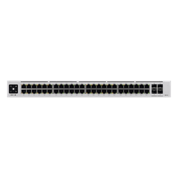 UniFi Switch USW-Pro-48-POE Gen2, Capa 3 de 48 puertos PoE 802.3at/bt + 4 puertos 1/10G SFP+, 600W, pantalla informativa