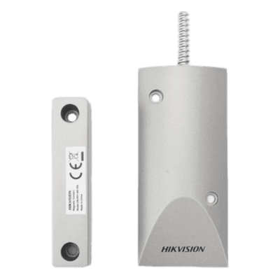 Contacto Magnético Cableado de Uso Rudo / Gap 6.5 cm / Carcasa de Metal / Puertas y Cortinas Metálicas / NC