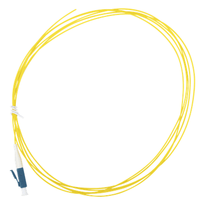 Pigtail de Fibra Óptica Monomodo LC/UPC, Simplex de 2 Metros (6.56 Pies)