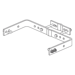 Escalera Exterma Sólida de 3 metros para Secciones 1 a 12 de Torres Super Titan (Incluye 3 Herrajes Sujetadores).