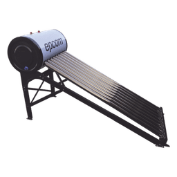 Bóiler Solar de 90L, Baja Presión con 9 Tubos de Vacío de Mayor Resistencia y Termotanque Inoxidable de Grado Alimenticio, Resistentes a Granizo de Hasta 25 mm/ l , Incluye Anodo de Magnesio 
