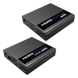 Kit Extensor HDMI hasta 700 metros con Conexión en Cascada / 4K @ 60 Hz/ 70 metros PTP con Cat 6, 6a y 7 / IPCOLOR / CERO LATENCIA / SIN COMPRIMIR / Salida Loop / IR bidireccional / Puerto S/PDIF / Soporta ARC / Soporta 10 TT-676-Rx.