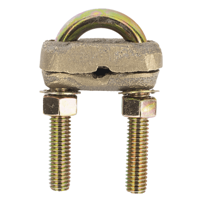 Conector Varilla-Cable Tipo Perro / Bronce 100% / Varilla 5/8 in / Cable 4-2/0 AWG / Sin Soldadura