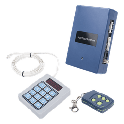 Receptor Inalambrico Universal Administrable por Software, Hasta 1600 controles de usuarios, compatible con Barreras y Motores de puertas