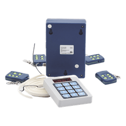 Receptor Inalambrico Universal Administrable por Software, Hasta 1600 controles de usuarios, compatible con Barreras y Motores de puertas