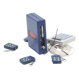Receptor Inalambrico Universal Administrable por Software, Hasta 1600 controles de usuarios, compatible con Barreras y Motores de puertas
