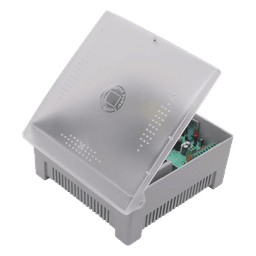 Fuente de Poder con Gabinete de 4 Salidas de 11 - 15 Vcc / 5 Amper /  Voltaje de Entrada: 96 - 264 Vca / Soporta Protección contra Sobrecorriente de Salida, Protección contra Cortocircuito / Led Indicador