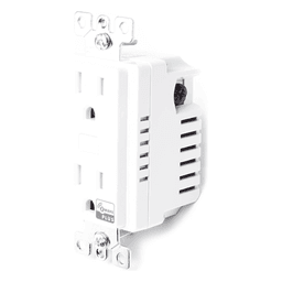 (ZWAVE) Tomacorriente con señal inalambrica Z-WAVE, compatible con HUB HC7, C8, puede ser un panel de alarma L5210, L7000 con Total Connect y Alarm.Com