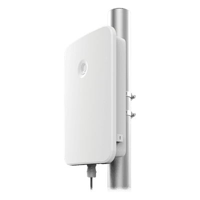 Access Point WiFi cnPilot e700 para alta densidad de usuarios, para exterior, IP-67 grado industrial, para temperaturas extremas, doble banda, antena Beamforming omnidireccional