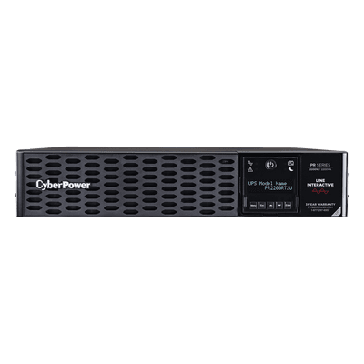 UPS de 2200 VA/2200 W, Topología Línea Interactiva, Entrada 120 Vca NEMA L5-30P, Onda Senoidal Pura, Torre o Rack 2 UR, Con 8 Tomas NEMA 5-20R