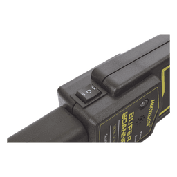 Detector de Metales Portátil / Ligero y Fácil de Utilizar / Alerta Visual, Audible y de Vibración / A Prueba de Caídas (1 Metro) / Incluye Funda para Cinturón y Batería