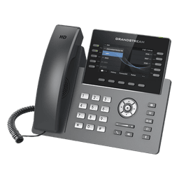 Teléfono IP Wi-Fi, Grado Operador, 10 líneas SIP con 5 cuentas, pantalla a color 4.3", puertos Gigabit, Bluetooth, PoE, codec Opus, IPV4/IPV6 con gestión en la nube GDMS