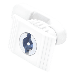 Cerradura de Reemplazo / Núcleo Metálico / Rosca 21.80 mm / Compatible con Gabinetes PST / Contratuerca Incluida