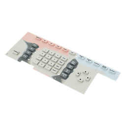 Membrana Elastomérica "Touch Pad" para Monitor de Servicio Ramsey COM-3010. 