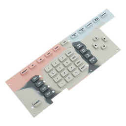 Membrana Elastomérica "Touch Pad" para Monitor de Servicio Ramsey COM-3010. 