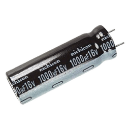 Capacitor Electrolítico de 680 uFd (o 1000 uFd), 16 Vcc para C1 y C3 del MONITOR COM-3010.