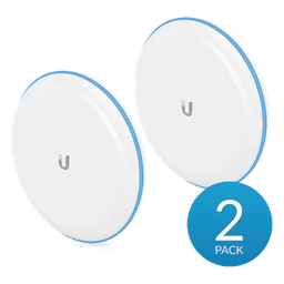 Kit UniFi Building Bridge de 1+ Gbps en 60 GHz con radio redundante en 5 GHz, alcance de hasta 500 m