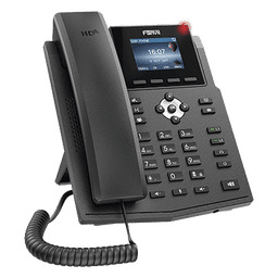 Teléfono IP / 4 Líneas SIP / Pantalla LCD Color 2.4" / Audio HD G.722 y Opus / Conferencia 3 Vías / PoE 802.3af / OpenVPN / Soporte EHS