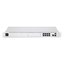 Gateway UniFi / 8 Puertos Gigabit / 2 Puertos 10G SFP+ / Rack 1U / NVR con Bahía HDD / IDS-IPS 3.5 Gbps