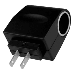 Convertidor de Corriente de 110 / 240 Vca a 12 Vcc / 500 mAh con enchufe para encendedor de cigarrillos.